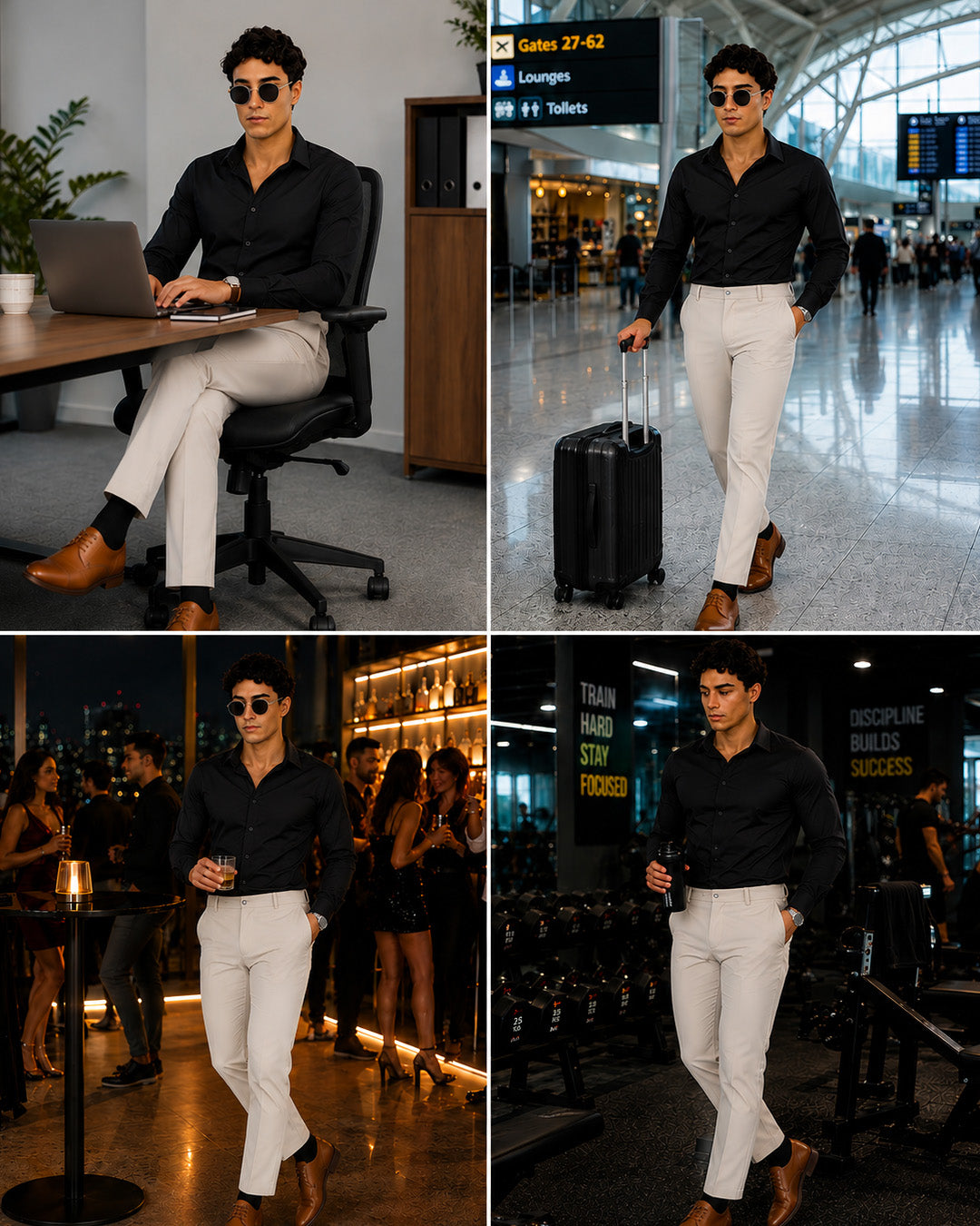 White - Power Stretch All Mode Pants