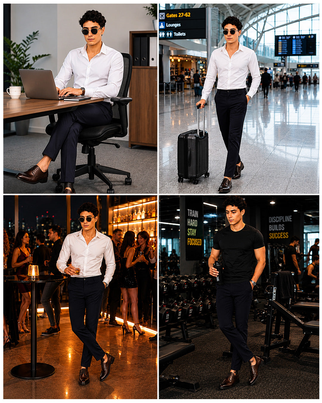 Navy - Power Stretch All Mode Pants