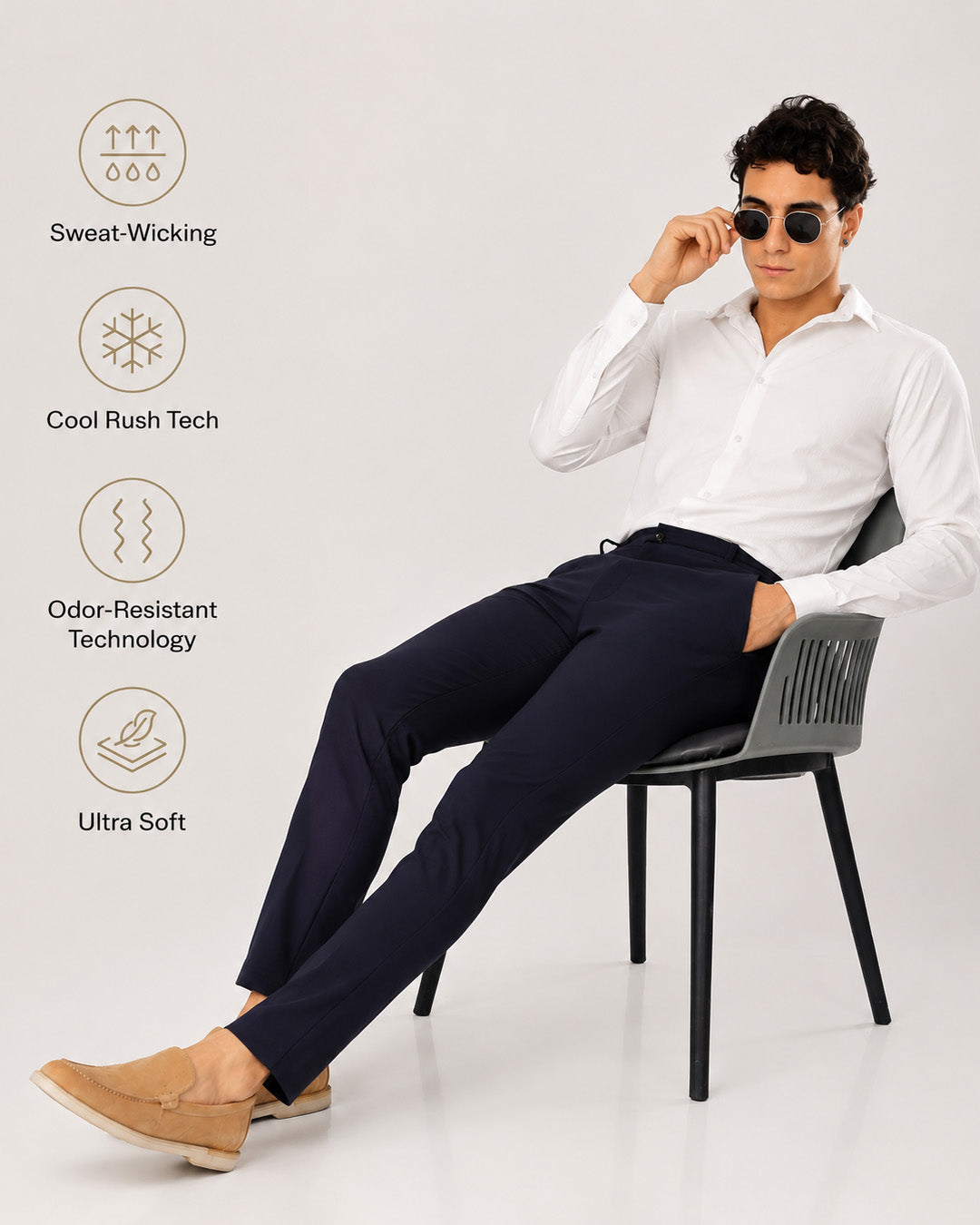Navy - Power Stretch All Mode Pants