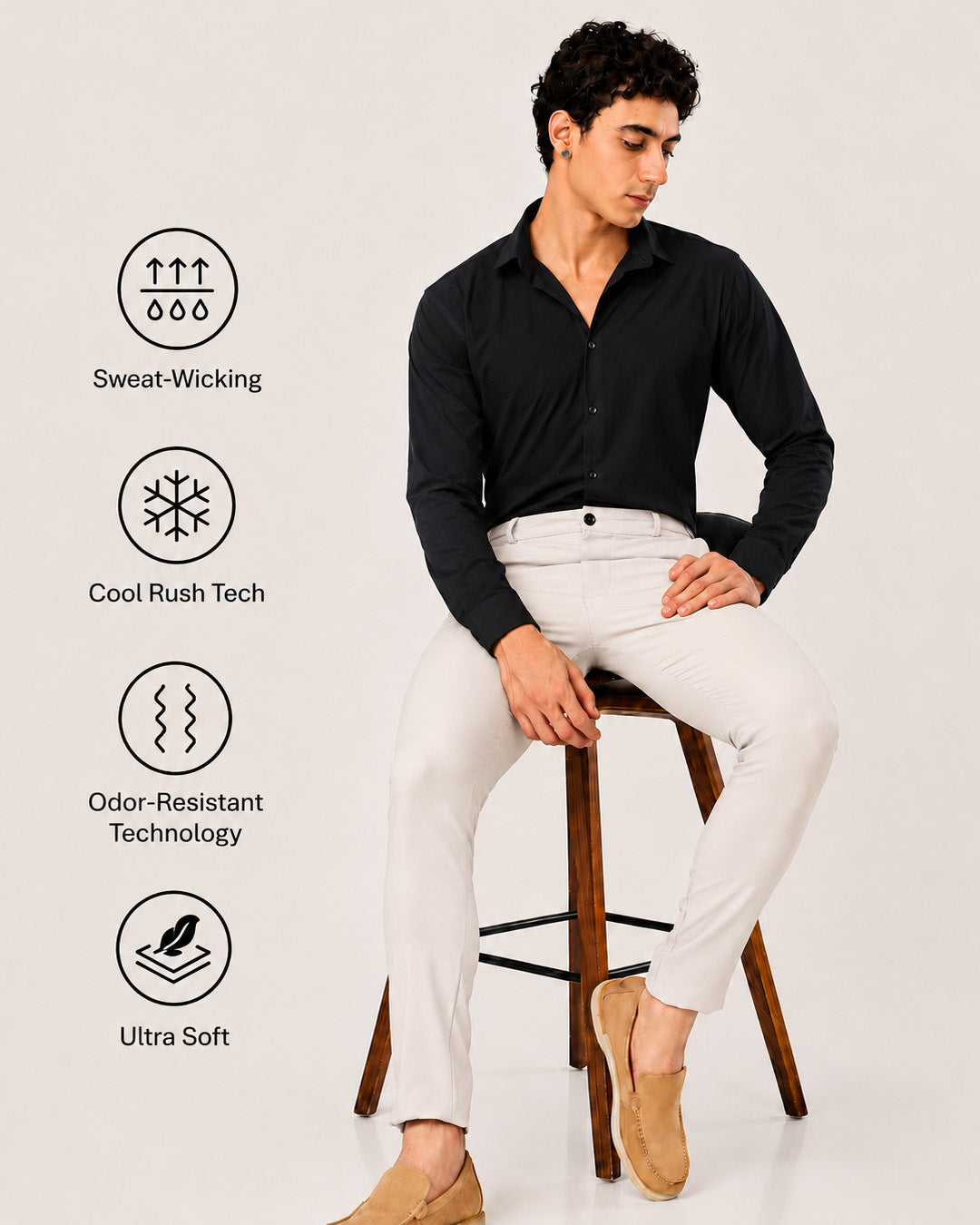 White - Power Stretch All Mode Pants