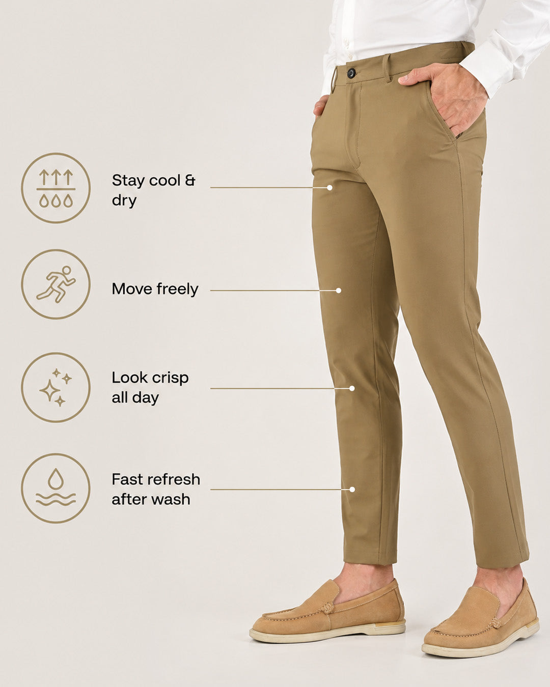Navy - Power Stretch All Mode Pants