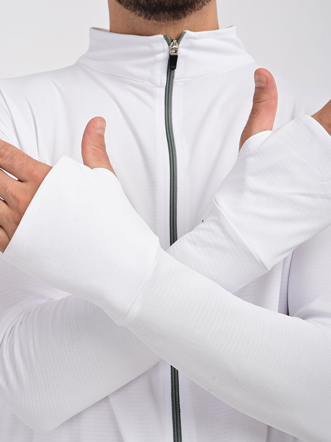 Gray - Skincare Jacket with UPF 50+ Protection | Lightweight Jackets for Unisex