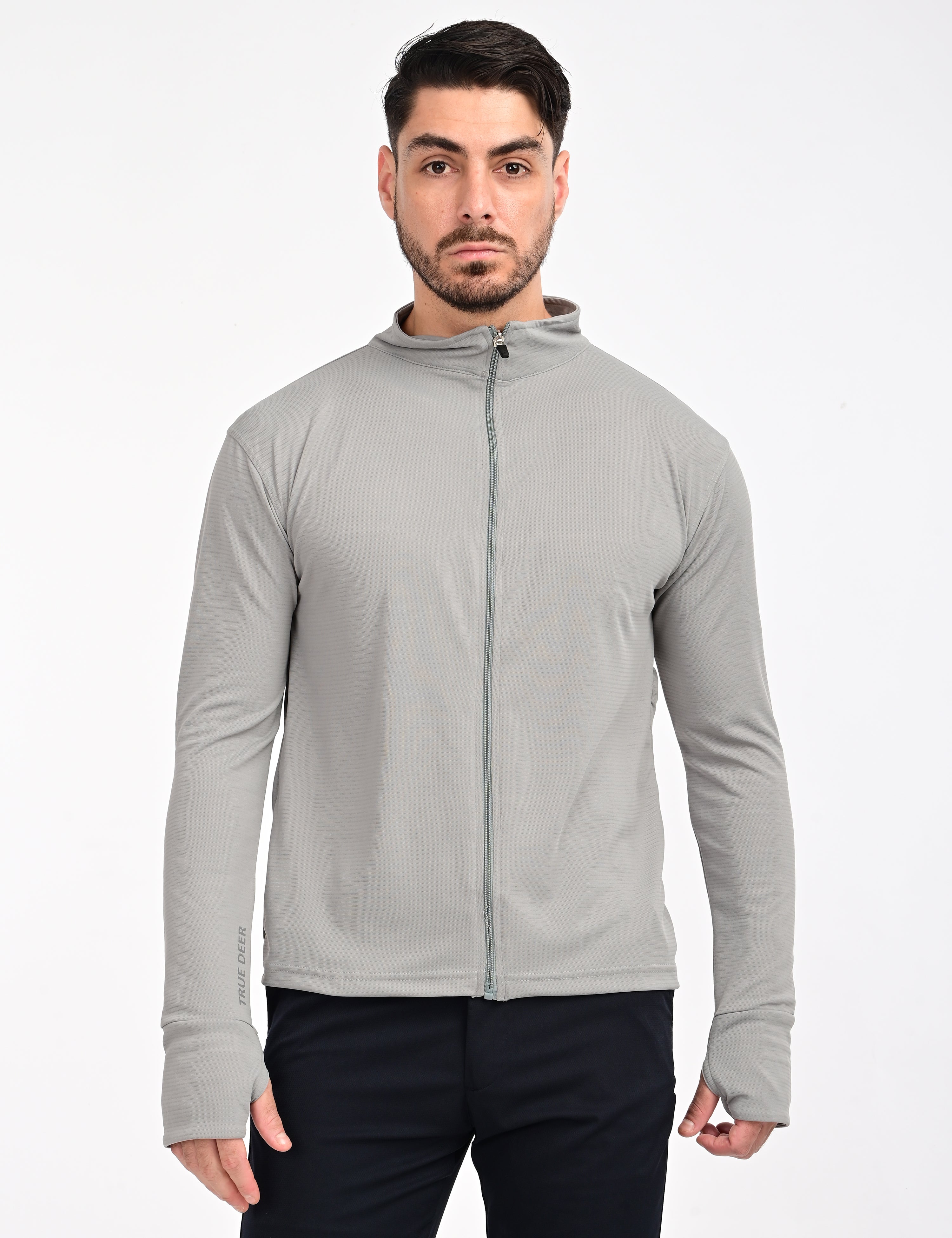 Gray - Skincare Jacket with UPF 50+ Protection | Lightweight Jackets for Unisex