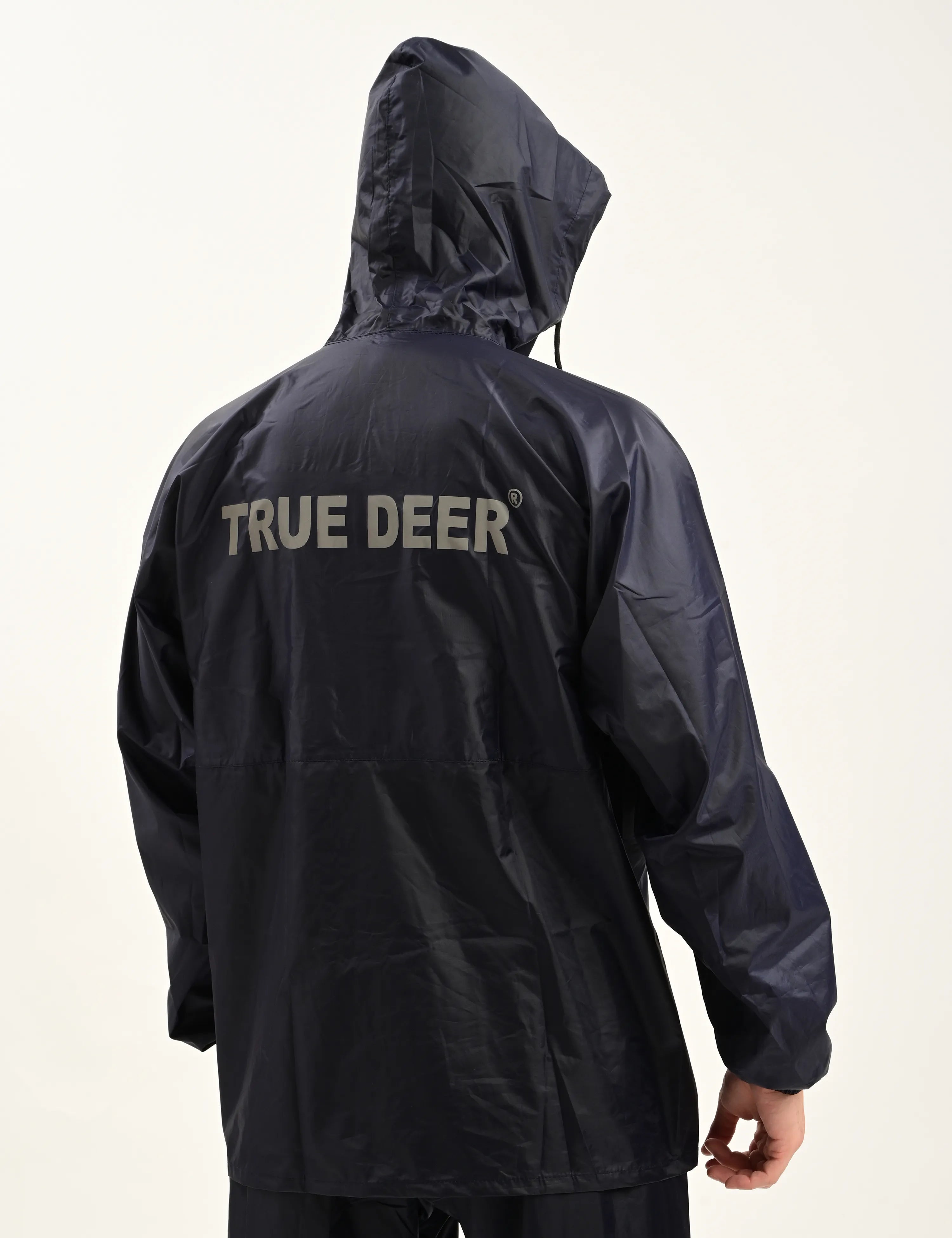 Navy - RainShield Jacket & Pant | Complimentary Waterproof Mobile Pouch
