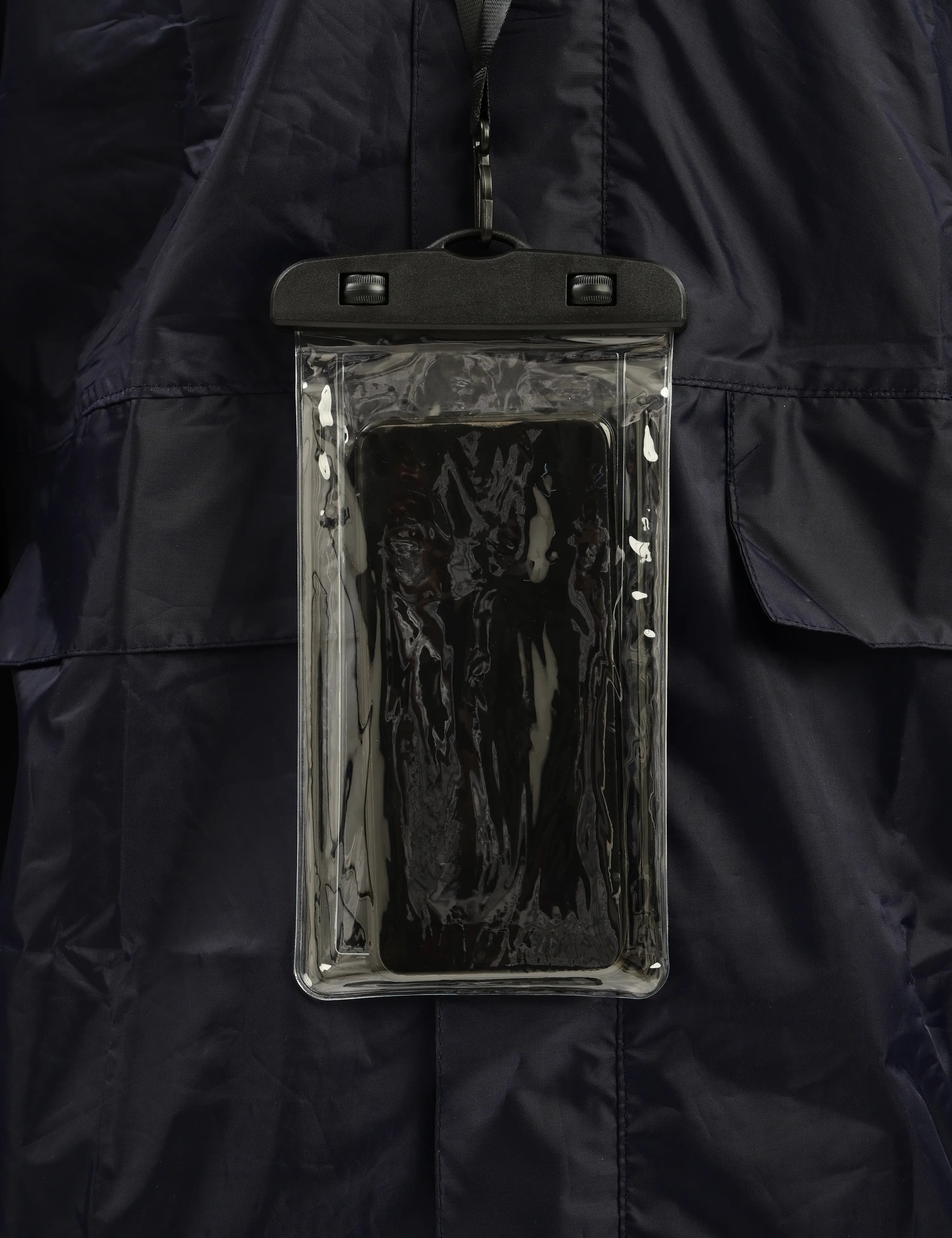Navy - RainShield Jacket & Pant | Complimentary Waterproof Mobile Pouch