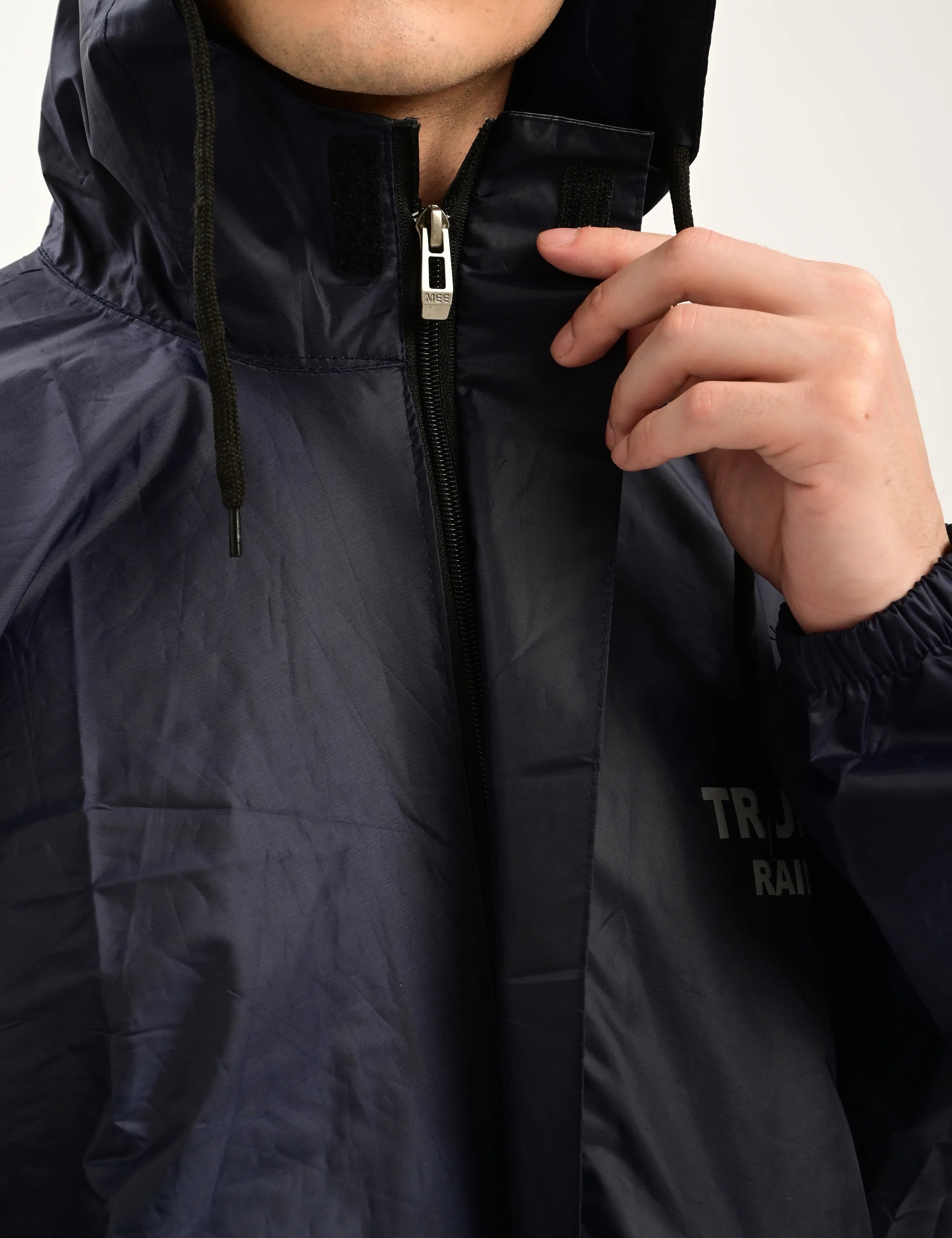 Navy - RainShield Jacket & Pant | Complimentary Waterproof Mobile Pouch