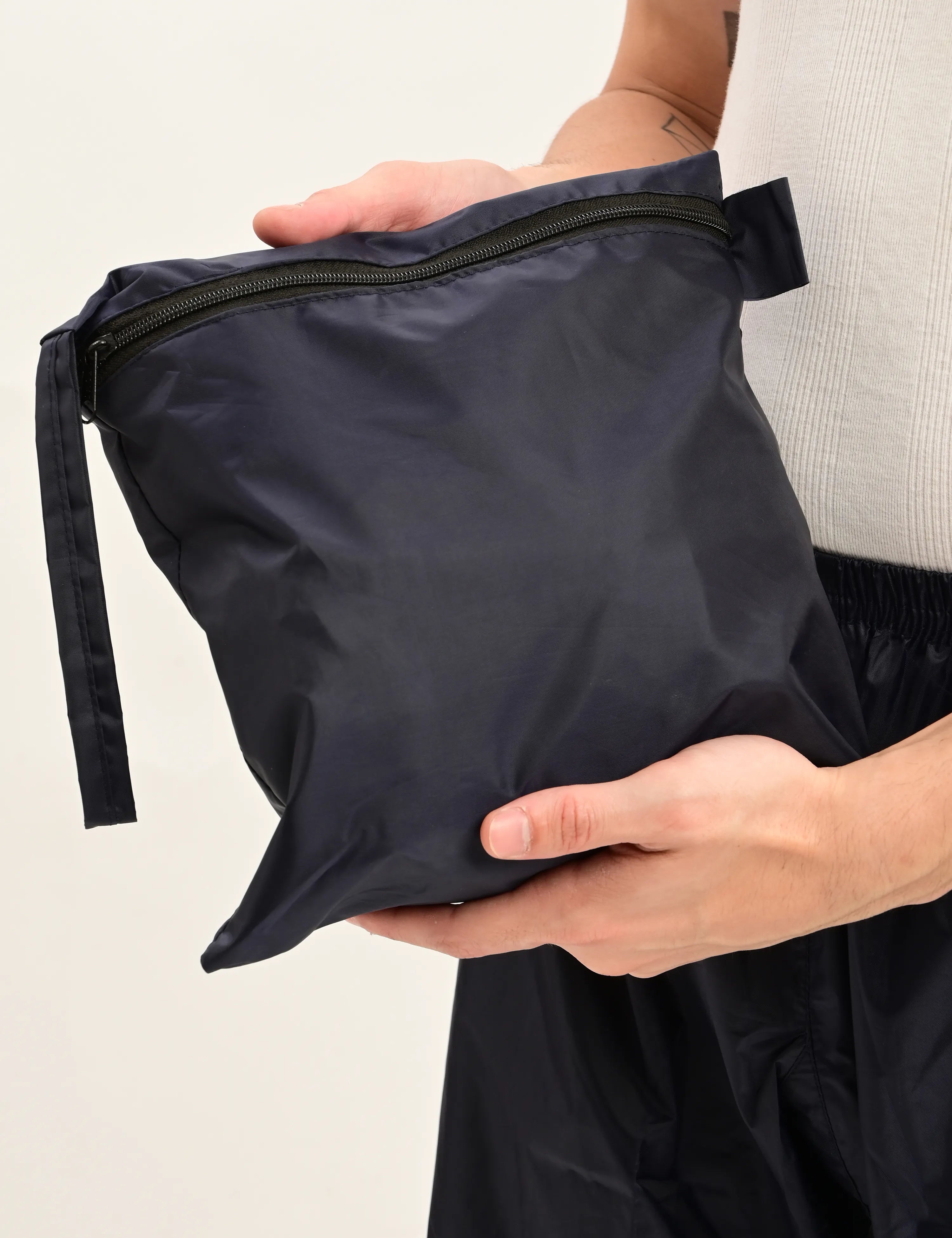Navy - RainShield Jacket & Pant | Complimentary Waterproof Mobile Pouch