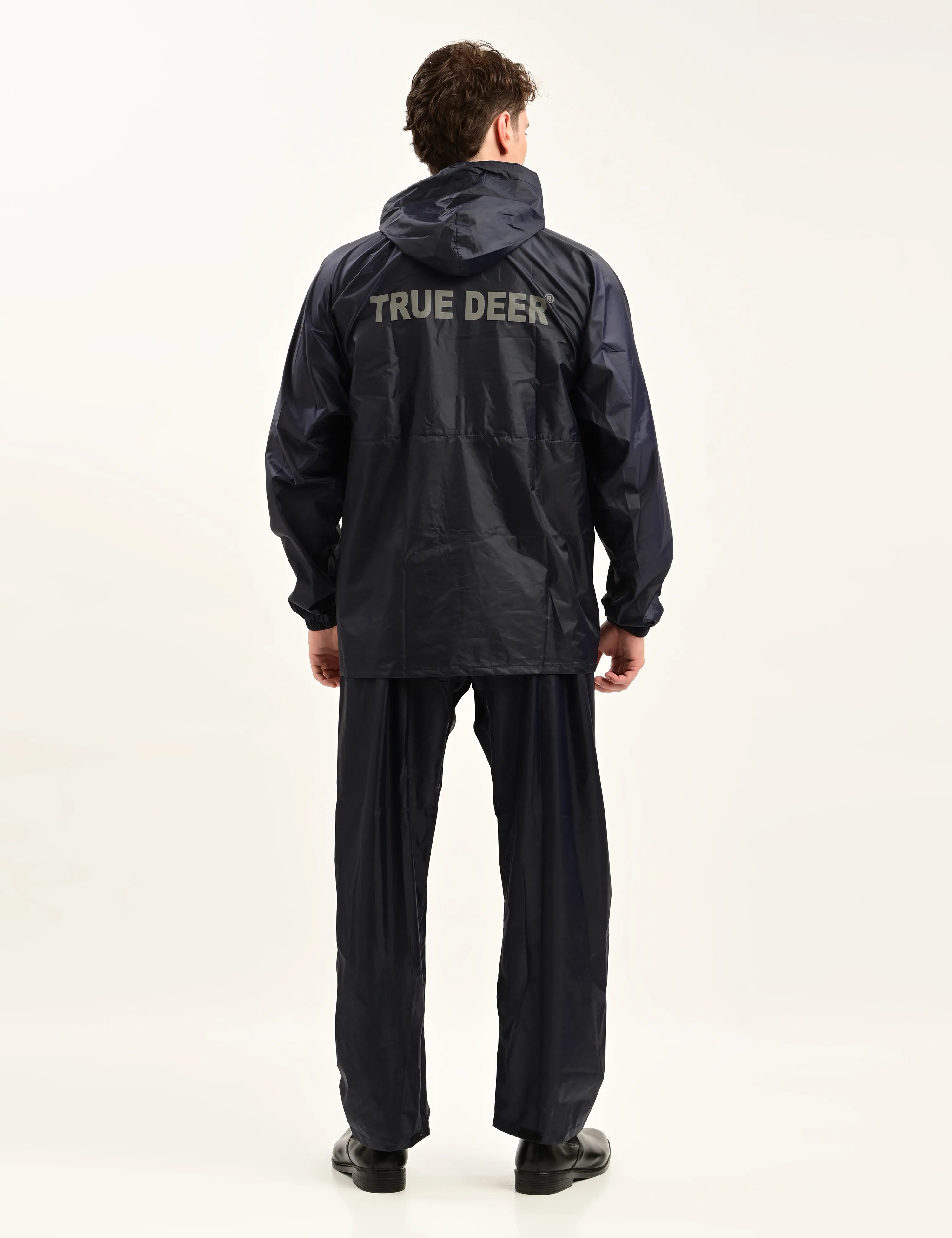 Navy - RainShield Jacket & Pant | Complimentary Waterproof Mobile Pouch