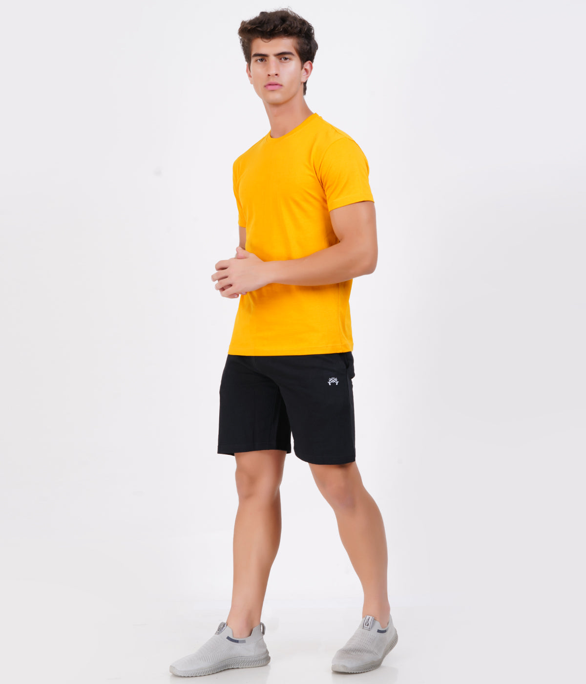 Black Loop knit Shorts  | Timeless Essential