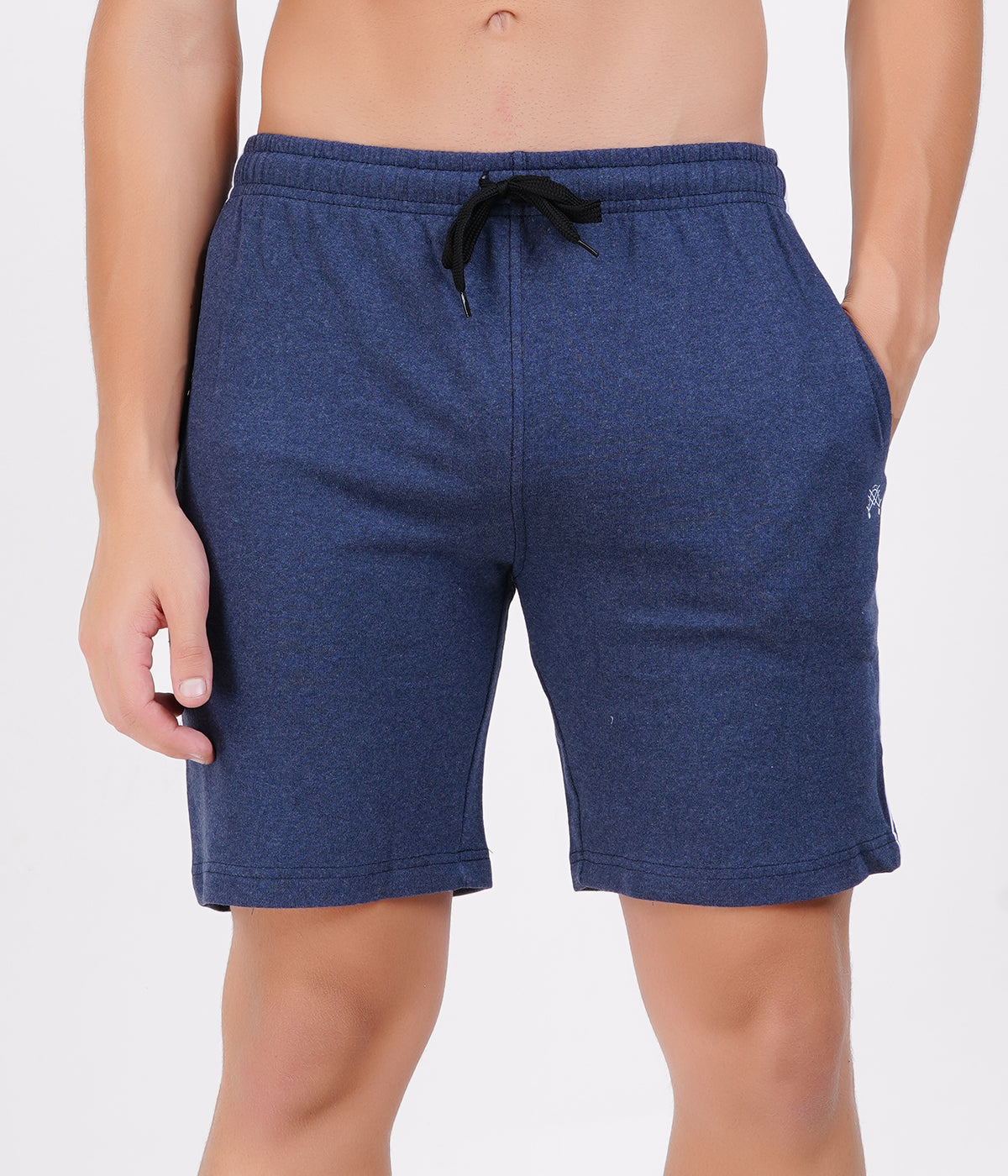 Men’s Basic Piping Shorts Combo | 100% Recycled Cotton | Loopknit Comfort – Pack of 3 (Multi-Color)