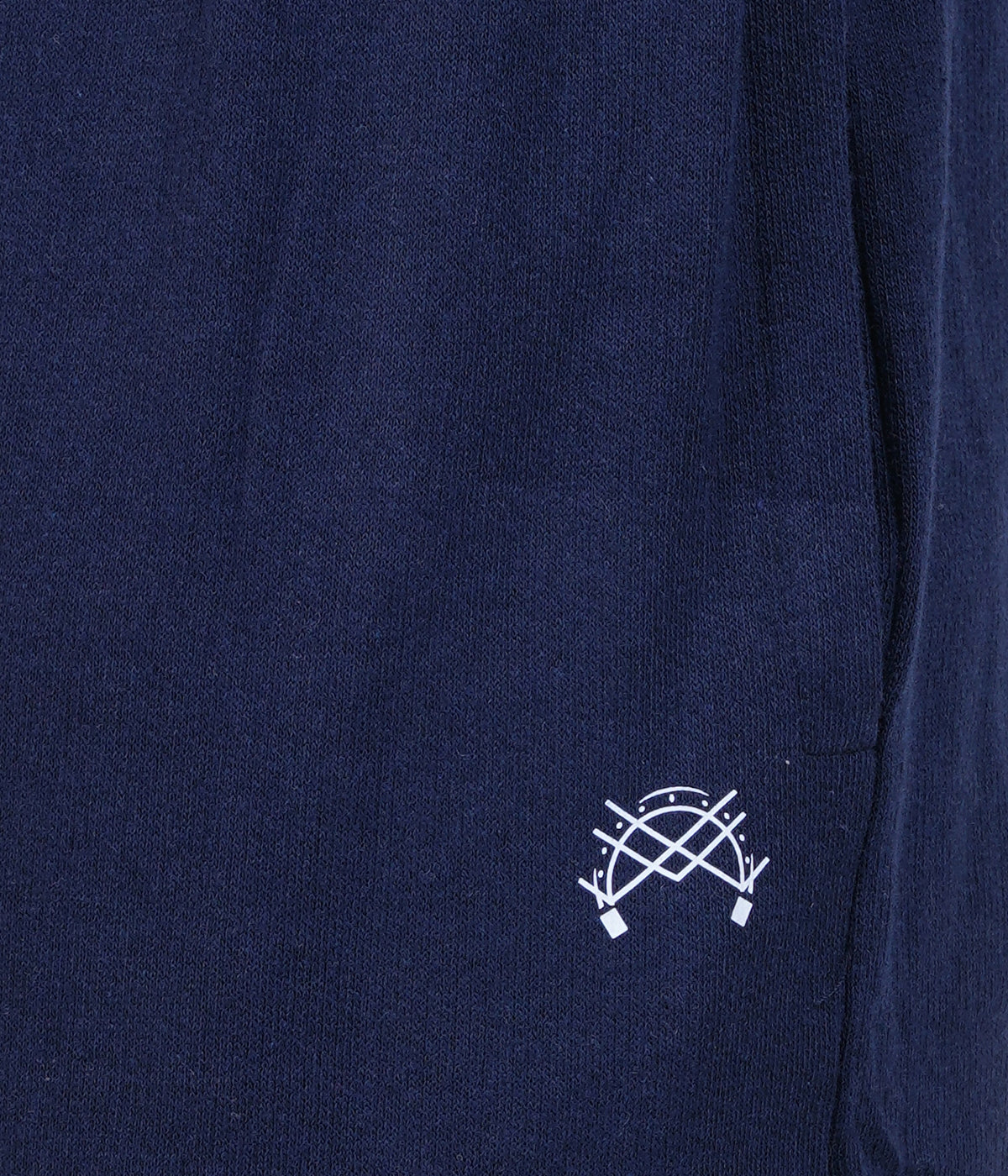 Navy Slim Fit Recycled Cotton Joggers for Men
