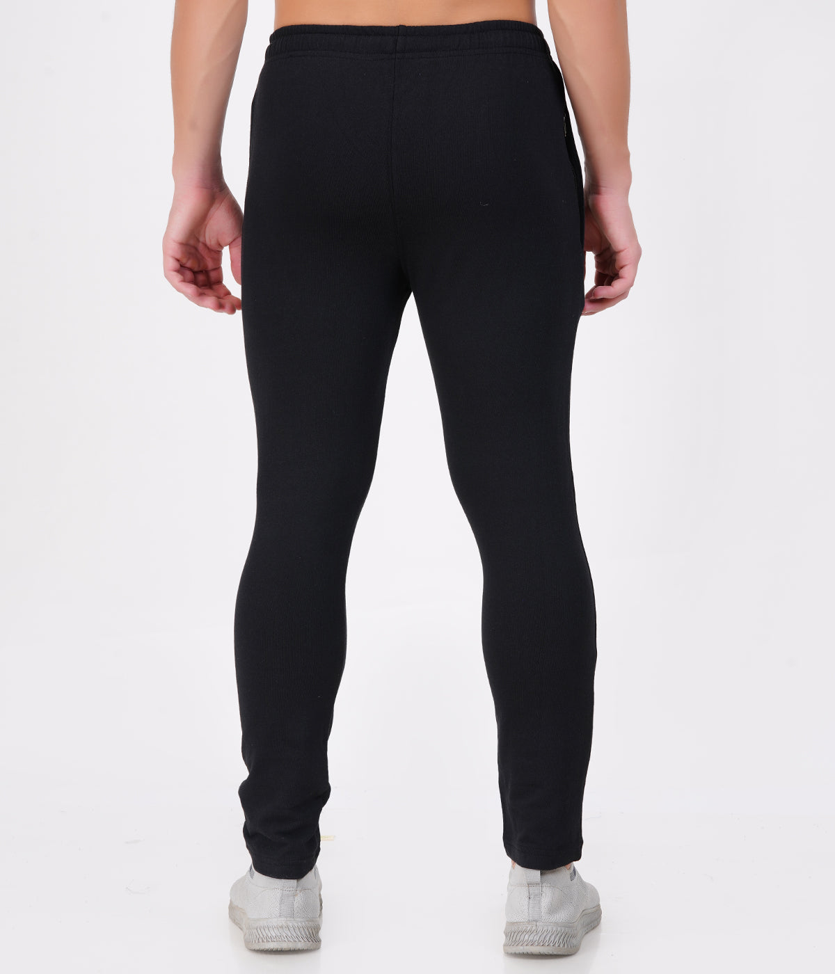 Black Basic Track Pants – Slim Fit | Pack of 1
