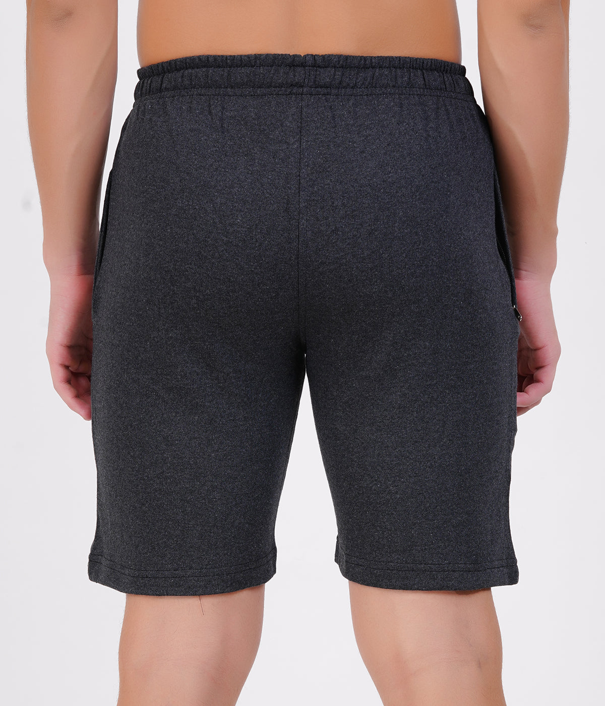 Charcoal Loop knit Shorts | Everyday Essential