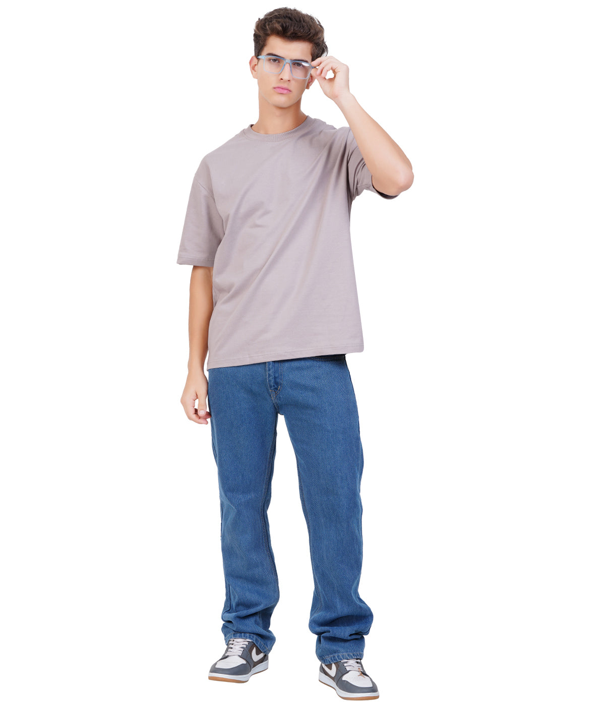 Pack of 5 Oversized 100% Cotton T-Shirts – Multicolor Combo | Premium Everyday Comfort